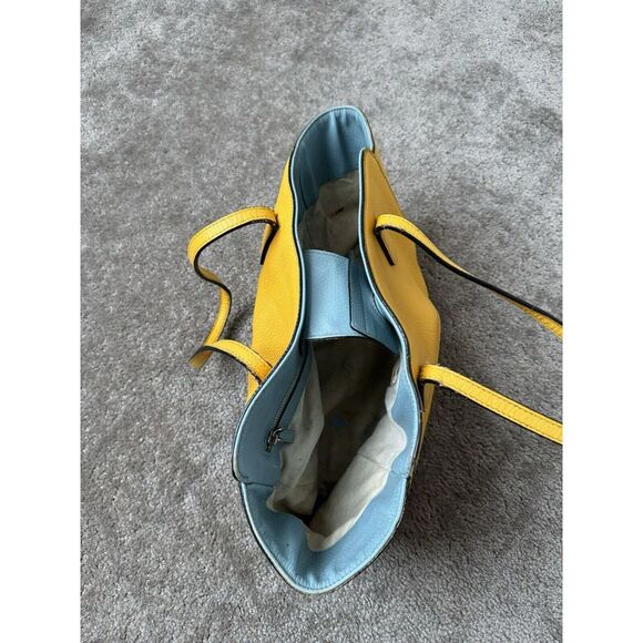 Gucci Swing Yellow Gold Hardware Leather Tote Bag Shoulder Storage Lad - Picture 5 of 16